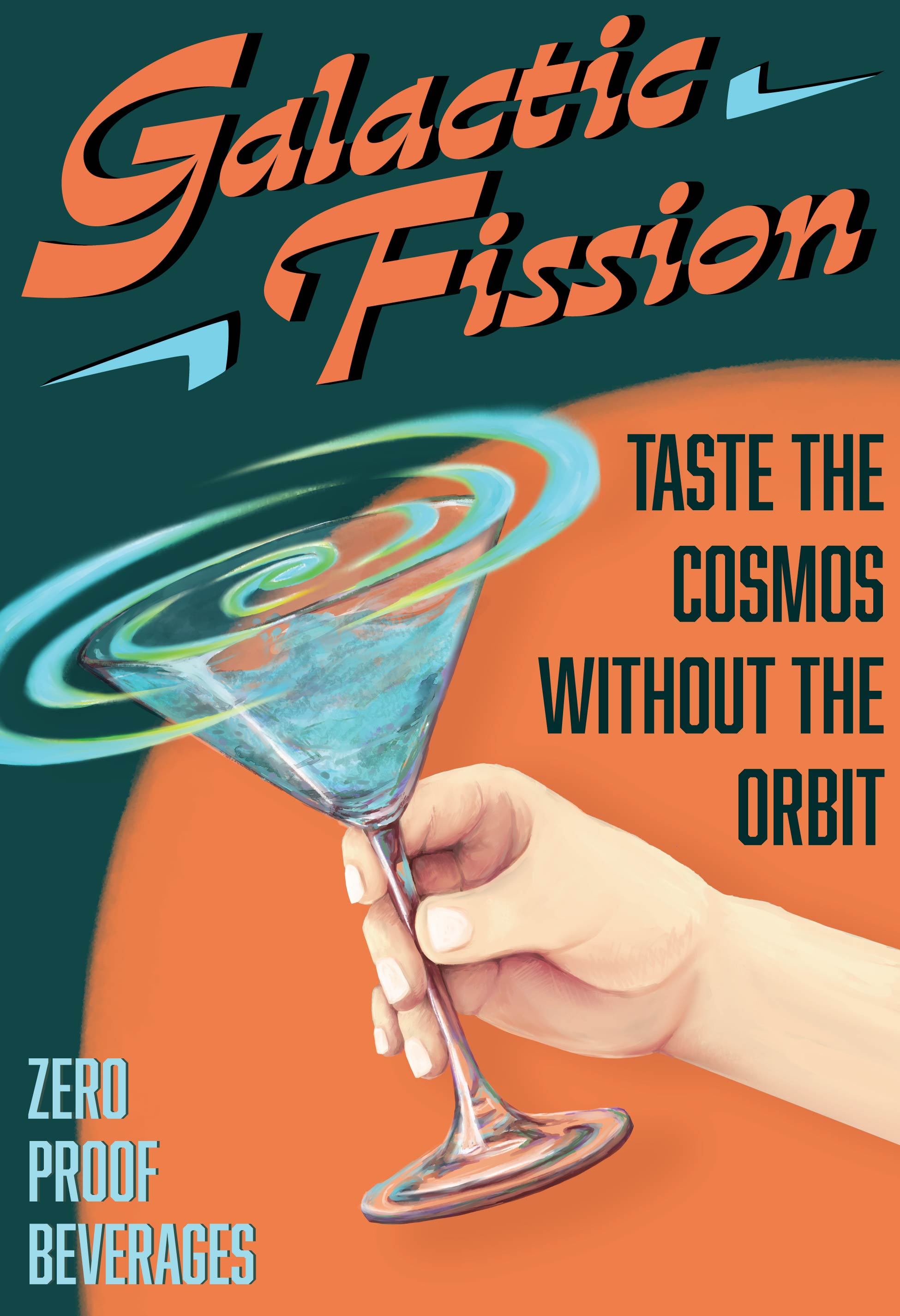 Galactic Fission Poster